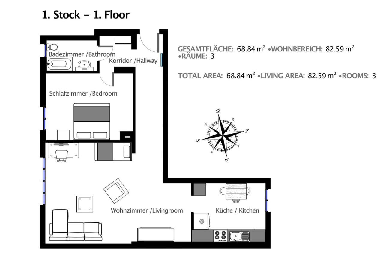 Cozy Boutique Apartment At Mt. Rigi Goldau Exterior foto